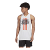 ADIDAS Fast GFX Singlet White -Takit Myynti 2023 001 4ee341645da74f9ab4c91ff479750b14