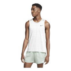 Nike Dri-FIT Miler Tank White/Silver