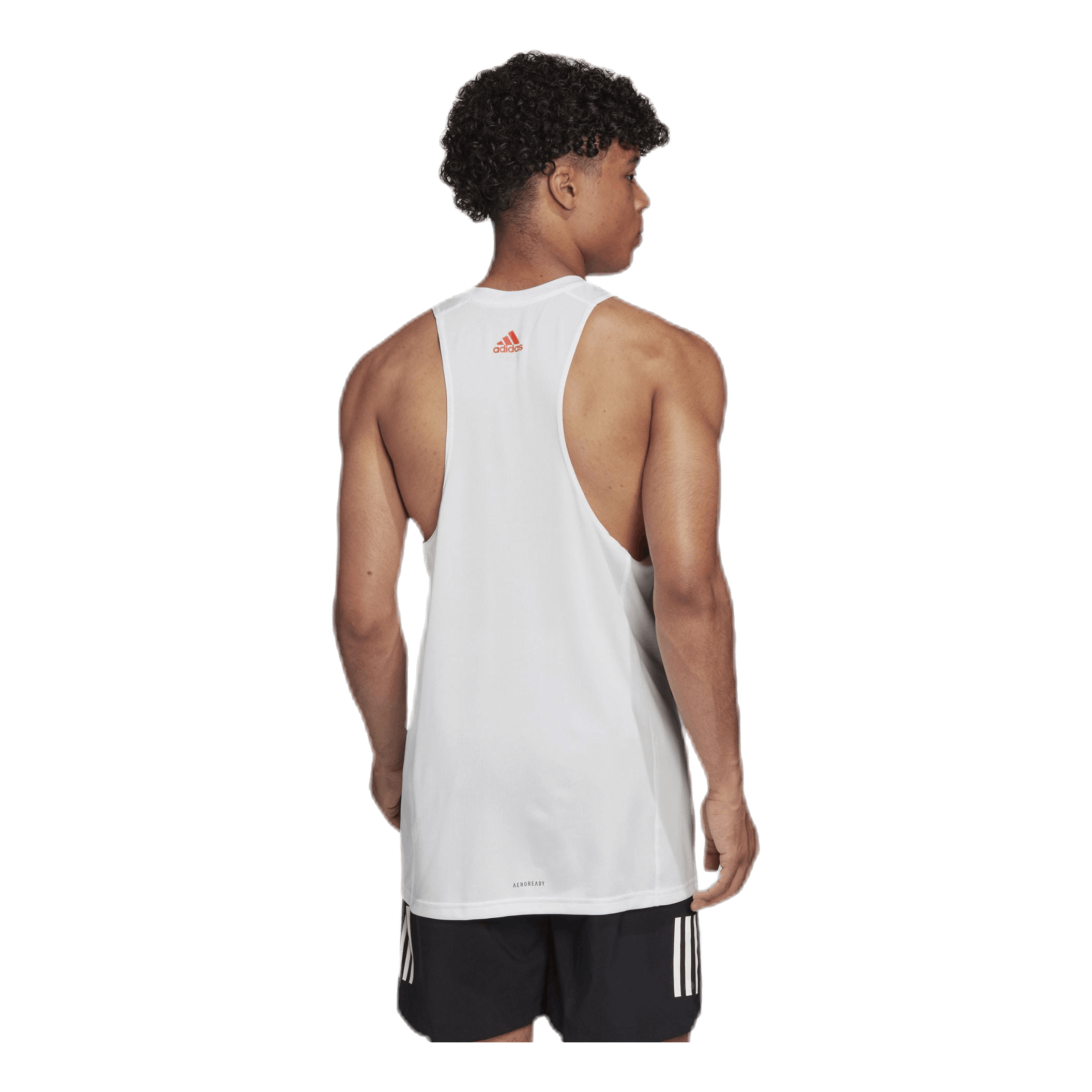 ADIDAS Fast GFX Singlet White 5 ADIDAS Fast GFX Singlet White - Image 3