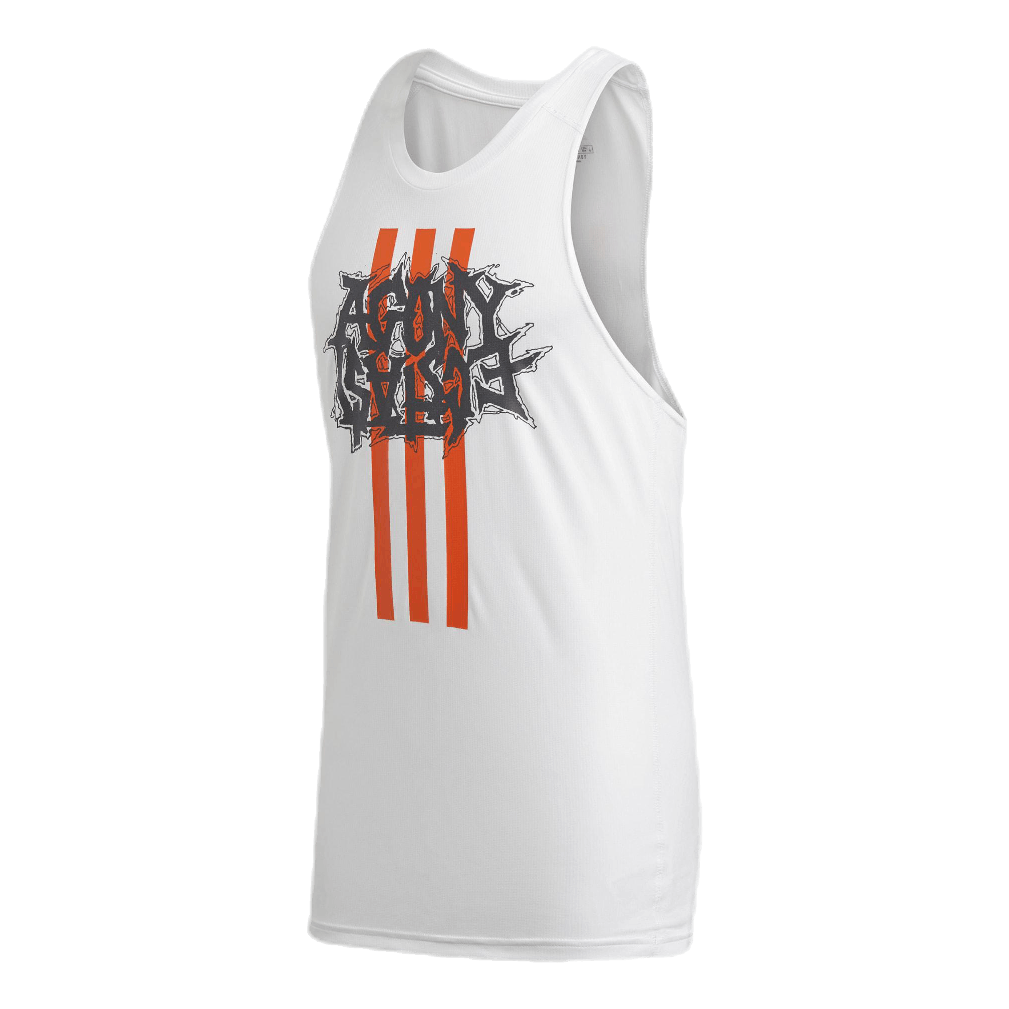 ADIDAS Fast GFX Singlet White 6 ADIDAS Fast GFX Singlet White - Image 4