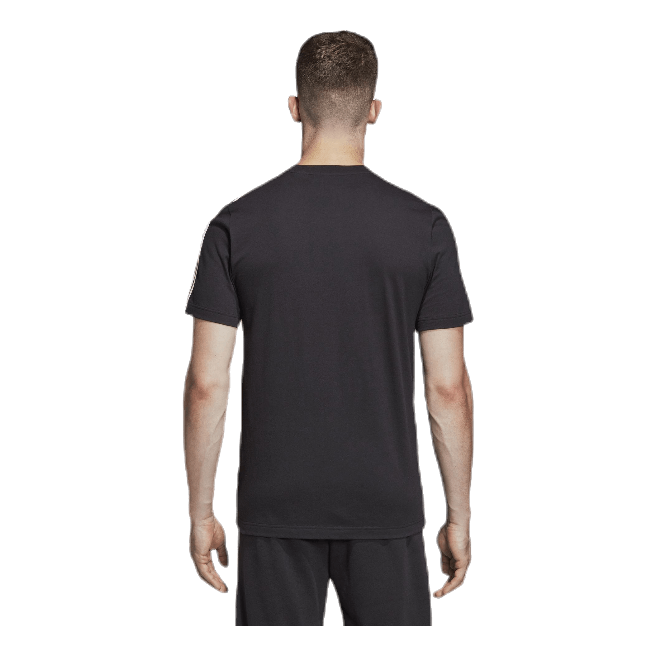 ADIDAS Essential 3S Tee White/Black 6 ADIDAS Essential 3S Tee White/Black - Image 4