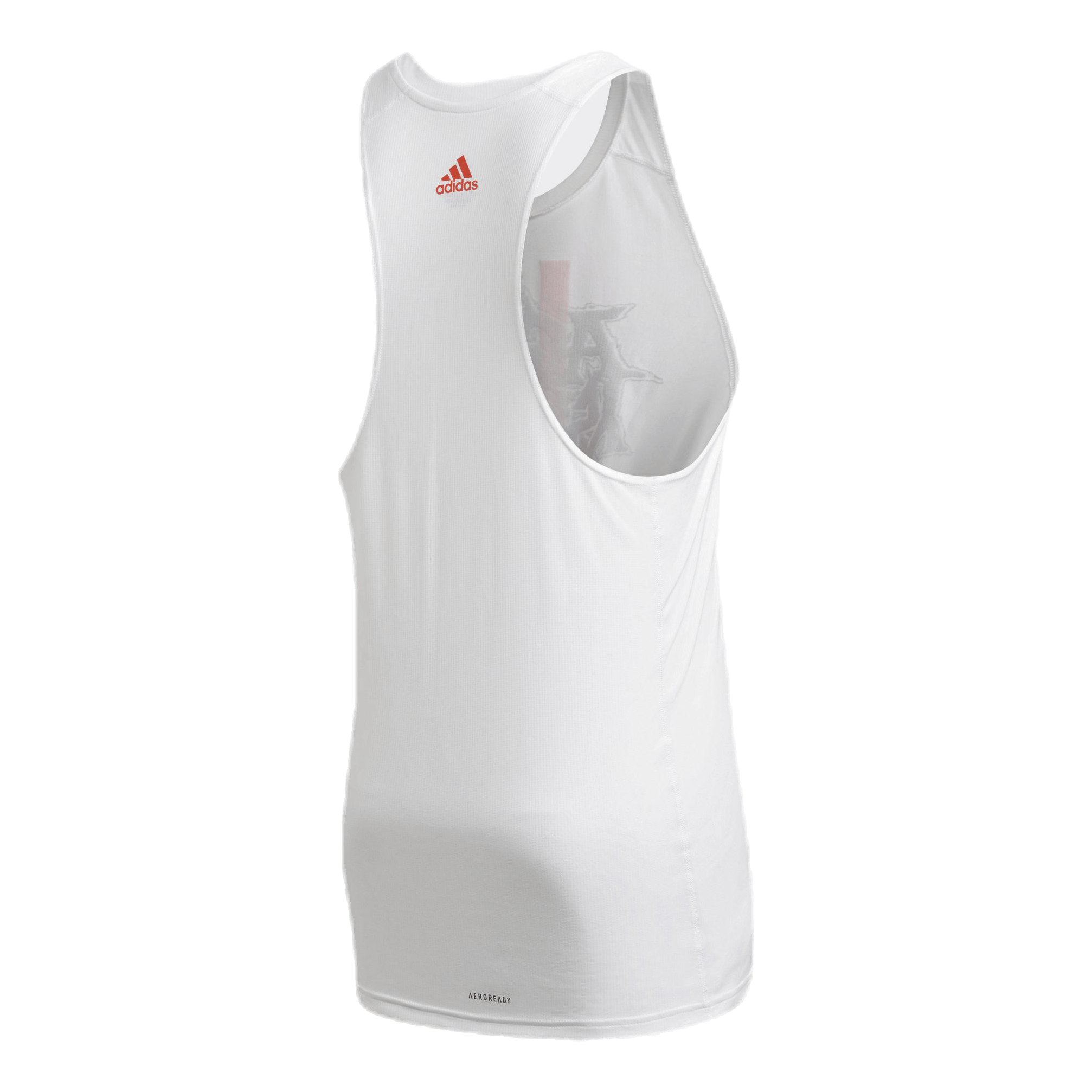 ADIDAS Fast GFX Singlet White 7 ADIDAS Fast GFX Singlet White - Image 5
