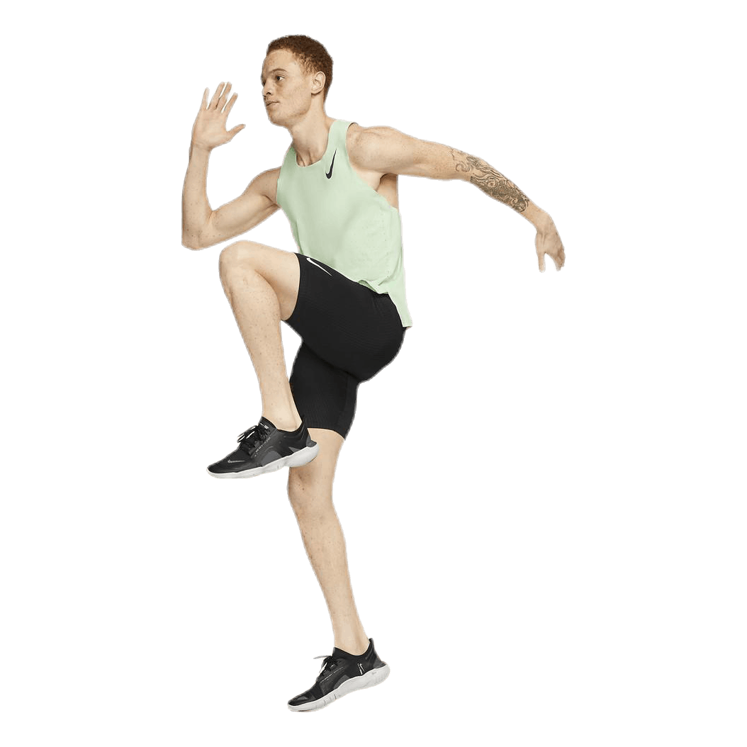 Nike AeroSwift Singlet Green/Yellow 8 Nike AeroSwift Singlet Green/Yellow - Image 6