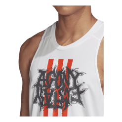 ADIDAS Fast GFX Singlet White 15 ADIDAS Fast GFX Singlet White -Takit Myynti 2023 006 6edf2e66bfcc4d0baf9466c47102d5ae