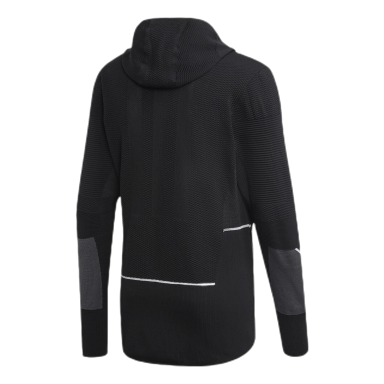 ADIDAS Primeknit Midlayer Jacket Black 9 ADIDAS Primeknit Midlayer Jacket Black - Image 7