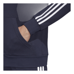 ADIDAS Essentials 3 Stripes Fullzip French Terry Legend Ink / White -Takit Myynti 2023 009 ad7b2323e4724c1ea539001f9c4e7805