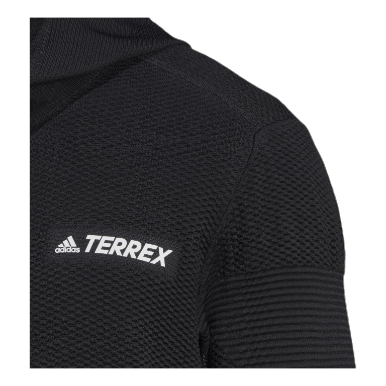ADIDAS Primeknit Midlayer Jacket Black 11 ADIDAS Primeknit Midlayer Jacket Black - Image 9