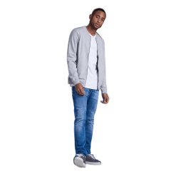 Bread & Boxers Jersey Jacket Grey -Takit Myynti 2023 09115 54 005