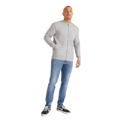 Bread & Boxers Jersey Jacket Grey -Takit Myynti 2023 09115 54 006