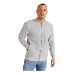 Bread & Boxers Jersey Jacket Grey -Takit Myynti 2023 09115 54 008