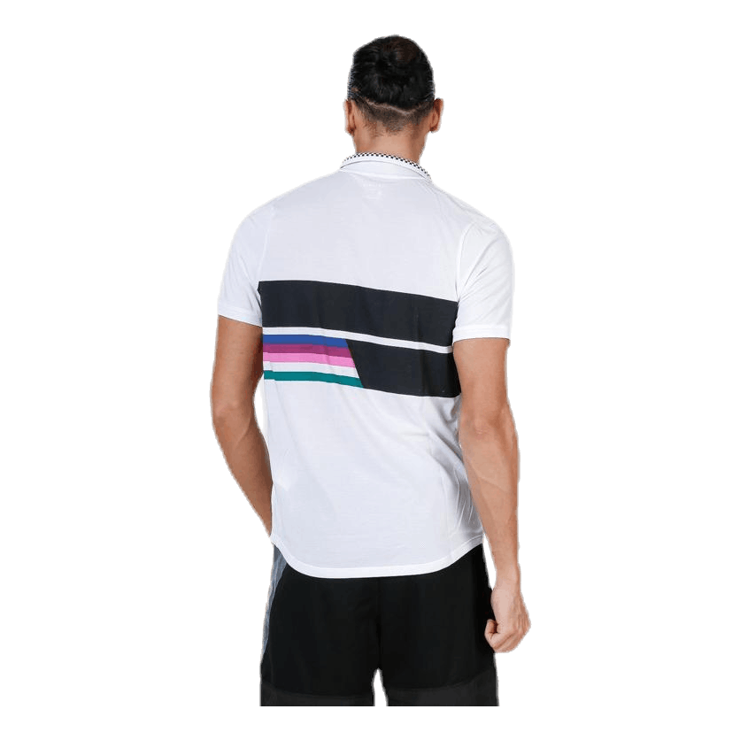 Nike Court Classic Polo Blue/White/Black 4 Nike Court Classic Polo Blue/White/Black - Image 2