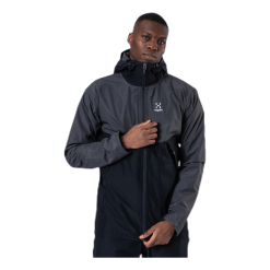 Takit Myynti 2023 4 Haglöfs Mila Rain Jacket Black/Grey