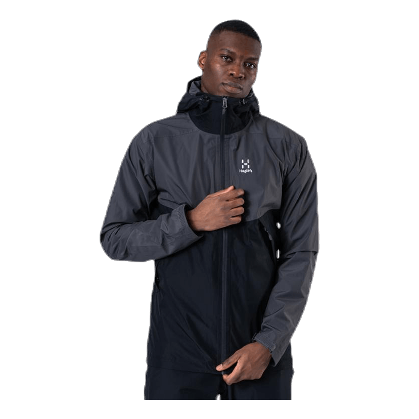 Haglöfs Mila Rain Jacket Black/Grey 3 Haglöfs Mila Rain Jacket Black/Grey