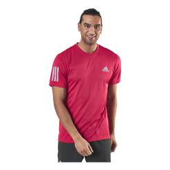 ADIDAS TENNIS Club 3 Stripes Tee Pink