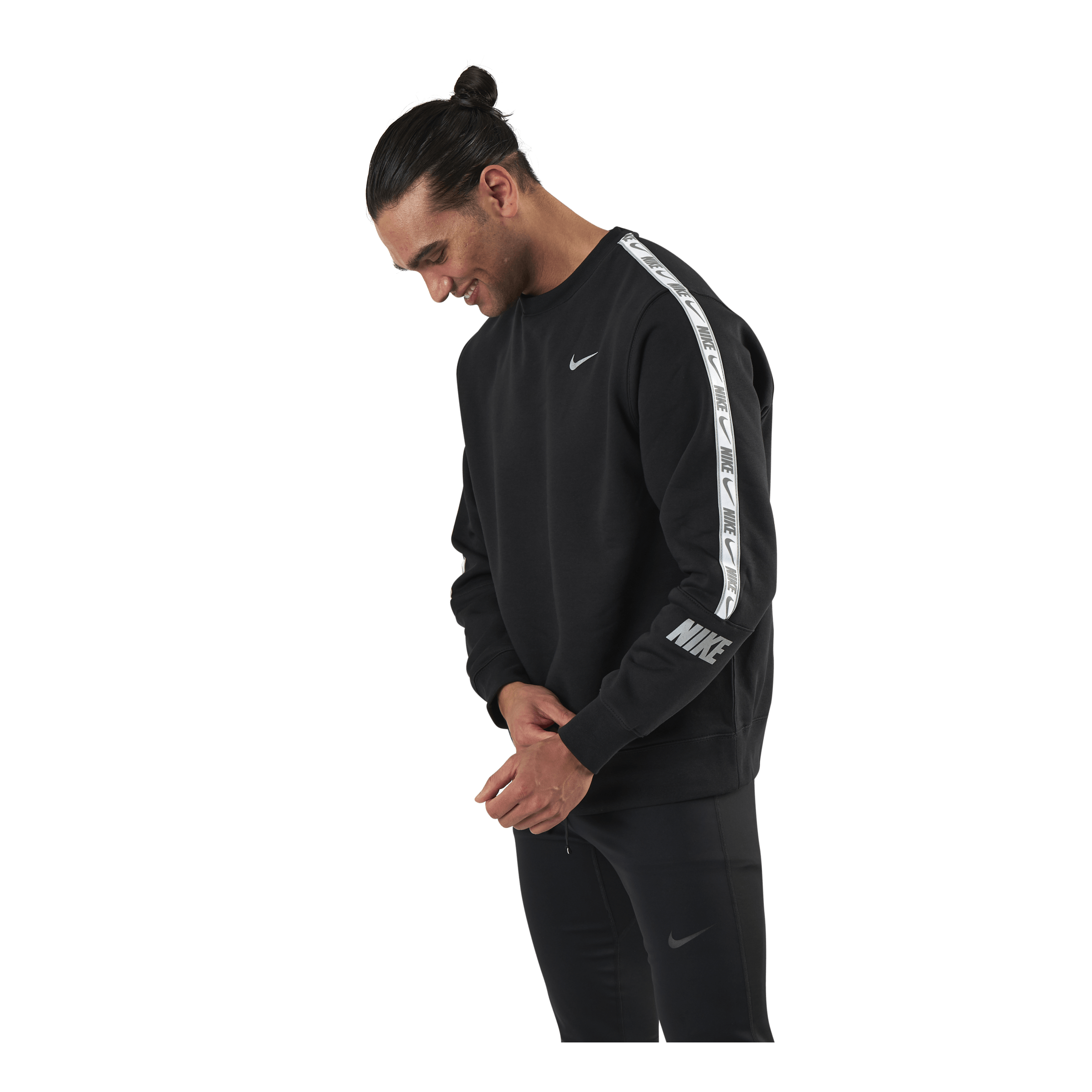 Nike Nsw Repeat Flc Crew Bb Black 7 Nike Nsw Repeat Flc Crew Bb Black - Image 5