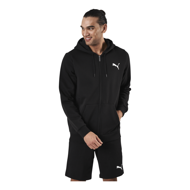Puma Essential Small Logo Fz Hoodie Fl Black 3 Puma Essential Small Logo Fz Hoodie Fl Black