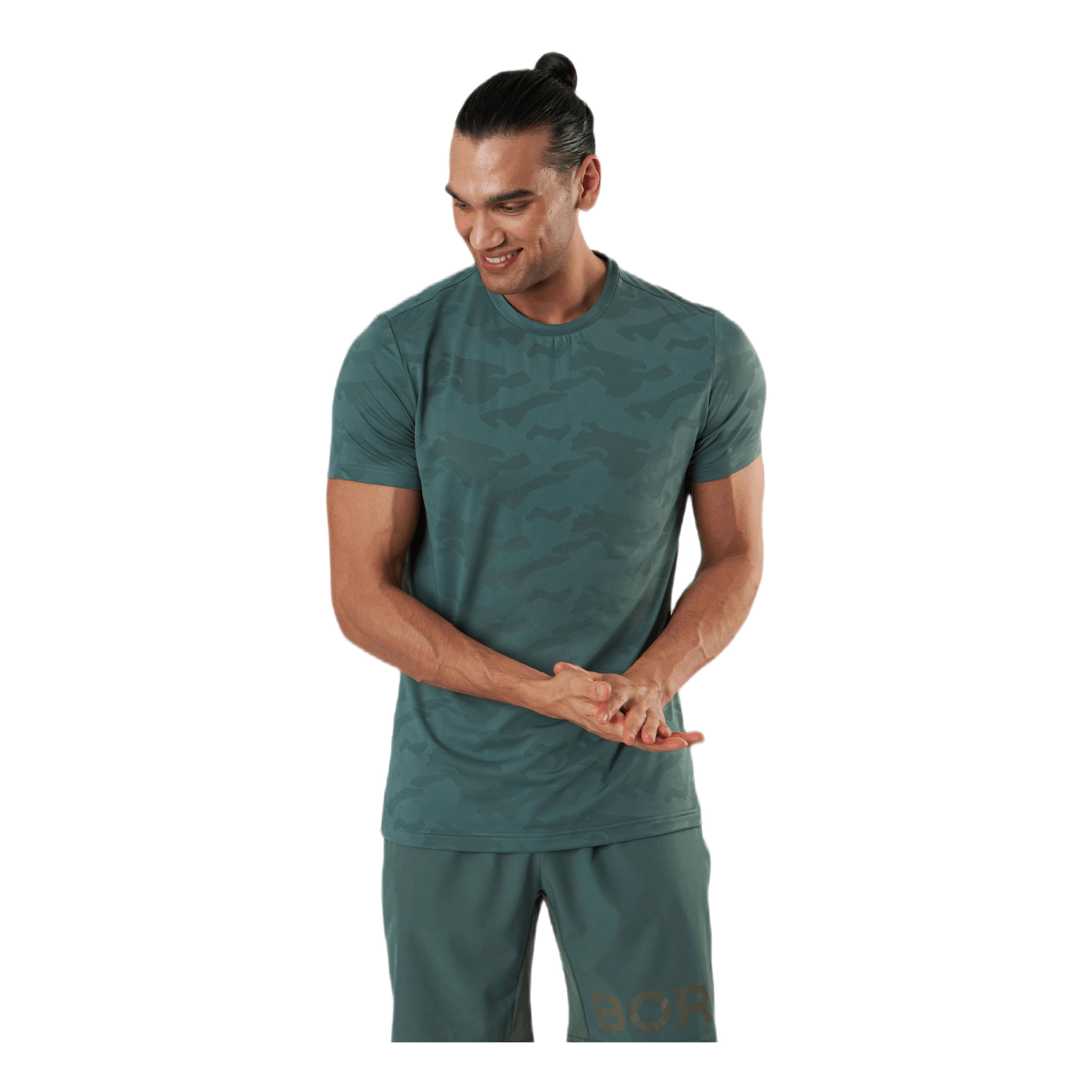 BJØRN BORG Sthlm Perf Tee Green 3 BJØRN BORG Sthlm Perf Tee Green