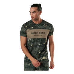 BJØRN BORG Sthlm Blocked Tee Green