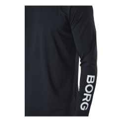 BJØRN BORG Borg LS Tee Black 9 BJØRN BORG Borg LS Tee Black -Takit Myynti 2023 09446 96 005