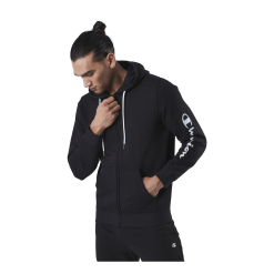 Champion Hooded Full Zip Sweatshirt Black -Takit Myynti 2023 09447 84 004