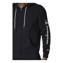 Champion Hooded Full Zip Sweatshirt Black -Takit Myynti 2023 09447 84 005