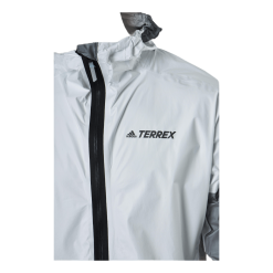 ADIDAS Terrex Agravic Tr Pro Rain Jacket Men White / Black 10 ADIDAS Terrex Agravic Tr Pro Rain Jacket Men White / Black -Takit Myynti 2023 09450 08 005