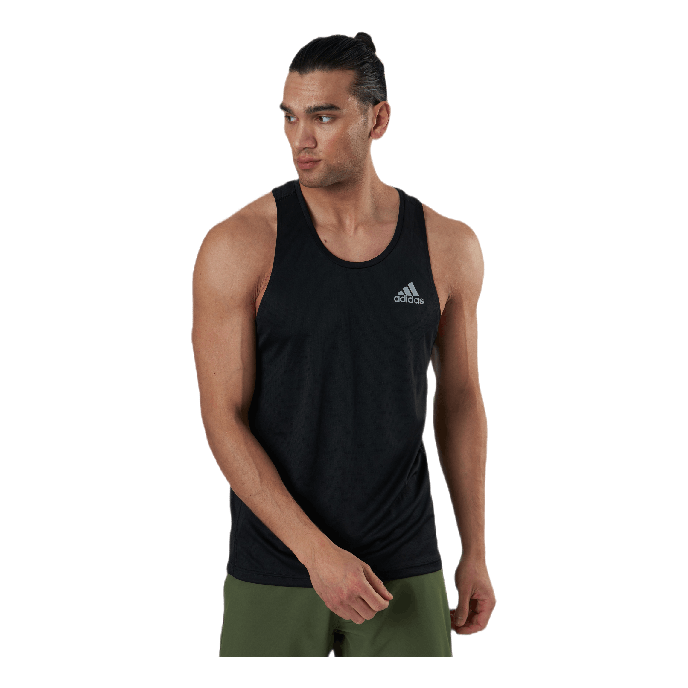 Adidas Own The Run Singlet Men Black 3 Adidas Own The Run Singlet Men Black