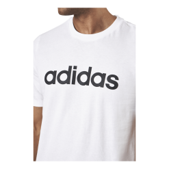 ADIDAS Essentials T-Shirt White / Black -Takit Myynti 2023 09450 85 004