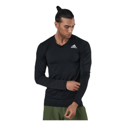 ADIDAS Techfit Compression Long Sleeve Top Black