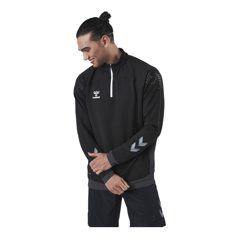 Hummel Half Zip Black 3 Hummel Half Zip Black