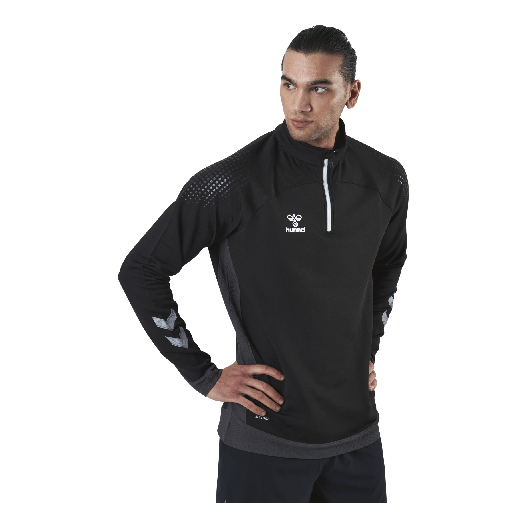Hummel Half Zip Black 5 Hummel Half Zip Black - Image 3