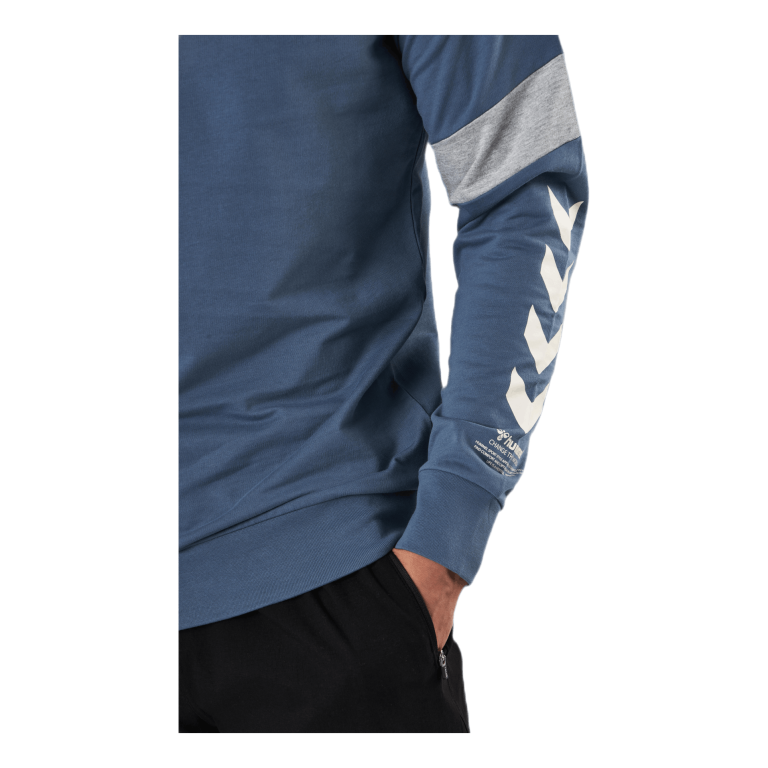 Hummel Connor Sweatshirt Blue 6 Hummel Connor Sweatshirt Blue - Image 4