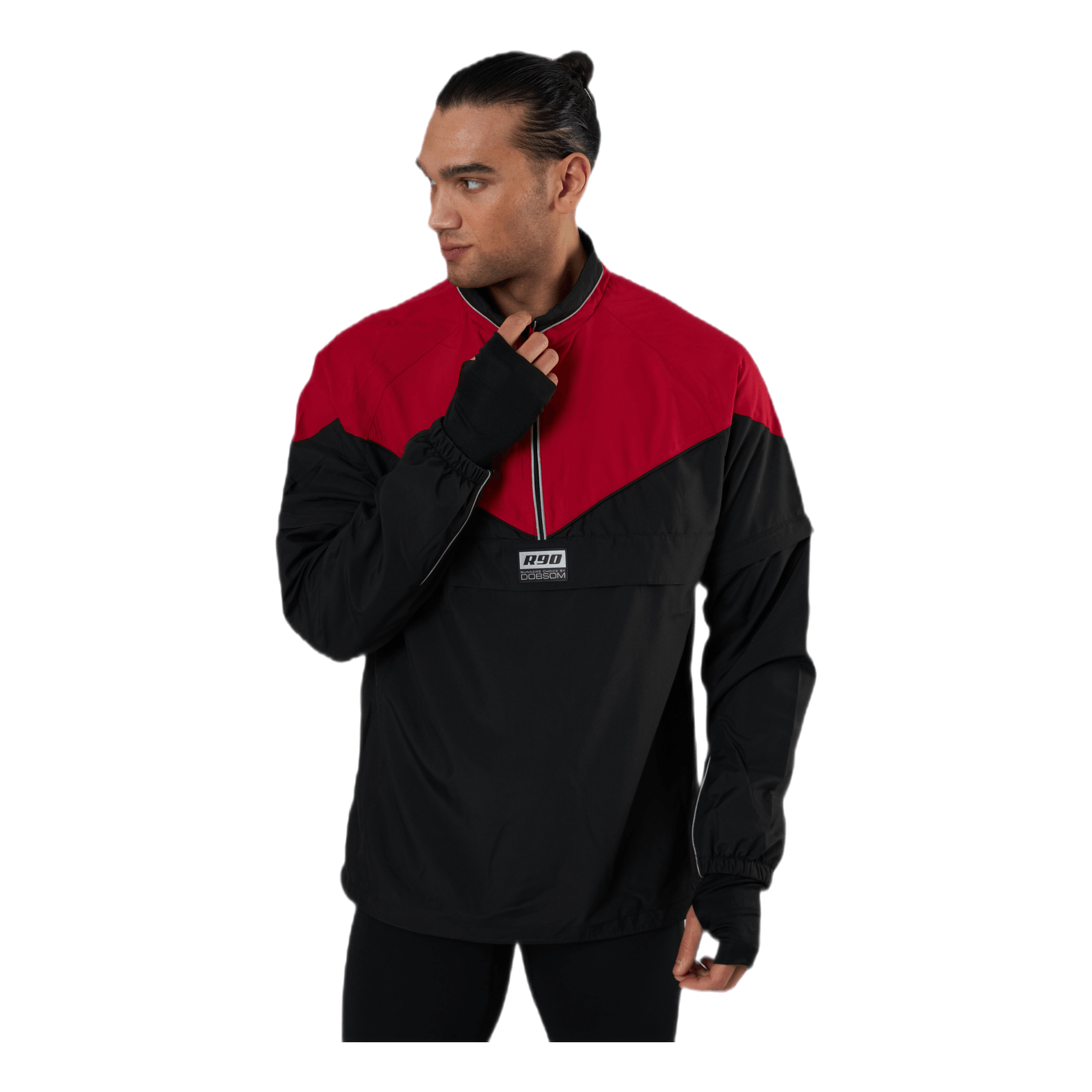 Dobsom R90 Classic Jacket Black/Red 4 Dobsom R90 Classic Jacket Black/Red - Image 2
