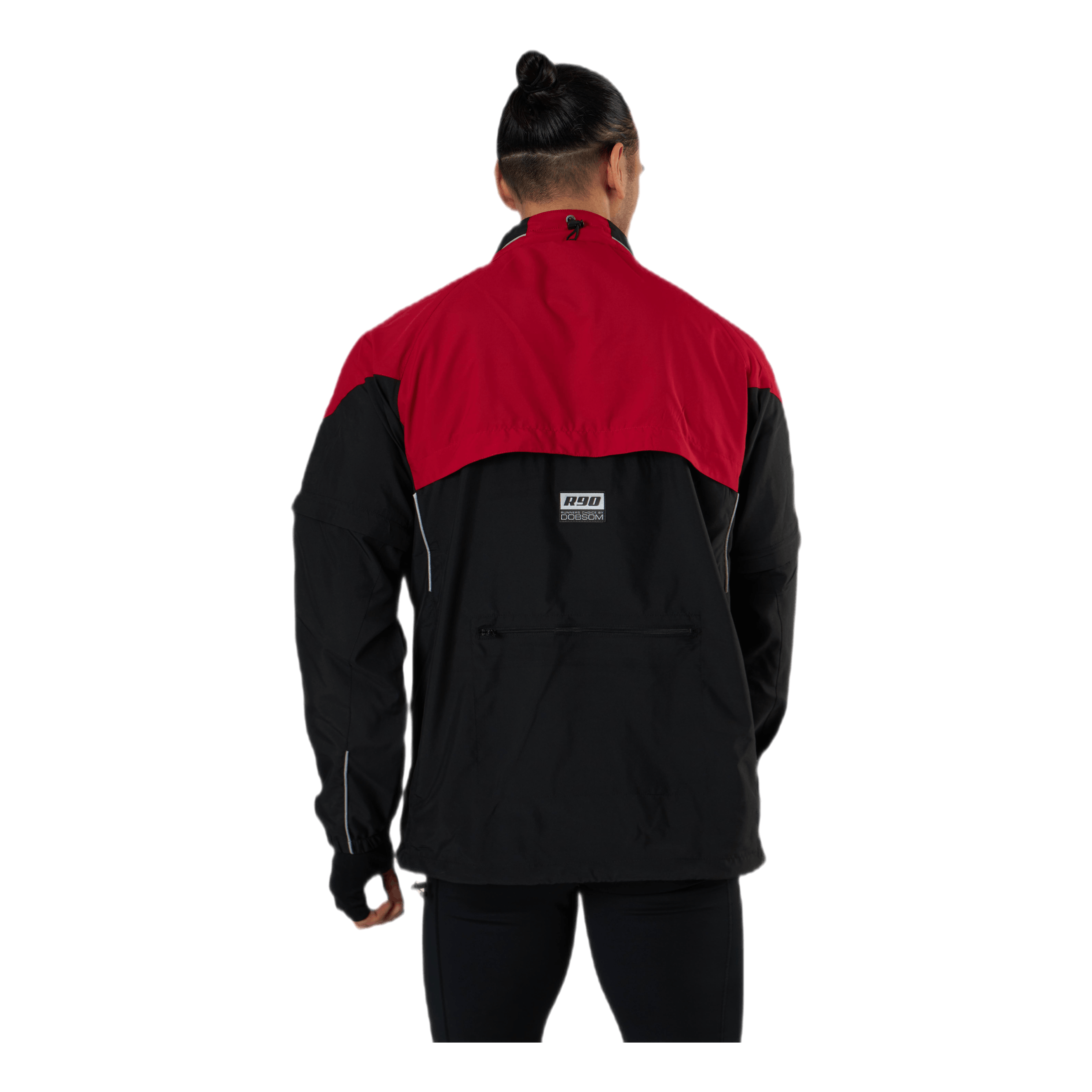Dobsom R90 Classic Jacket Black/Red 5 Dobsom R90 Classic Jacket Black/Red - Image 3