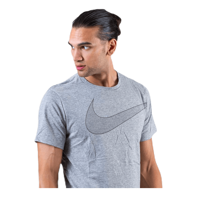 Nike Breathe Top SS Hyper Dry Black/Grey 4 Nike Breathe Top SS Hyper Dry Black/Grey - Image 2