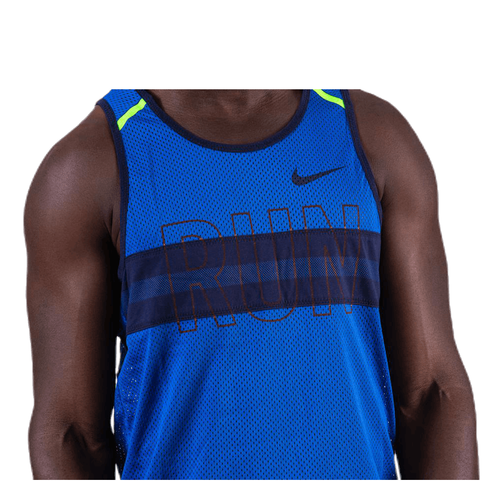 Nike Wil Run Tank Mesh Blue 8 Nike Wil Run Tank Mesh Blue - Image 6