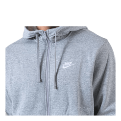 Nike Sportswear Club Fleece Men's Full-Zip Hoodie DK GREY HEATHER/MATTE SILVER/WHITE -Takit Myynti 2023 193147702545 008 8f23132b6b3f42959280b4c445dff7dc