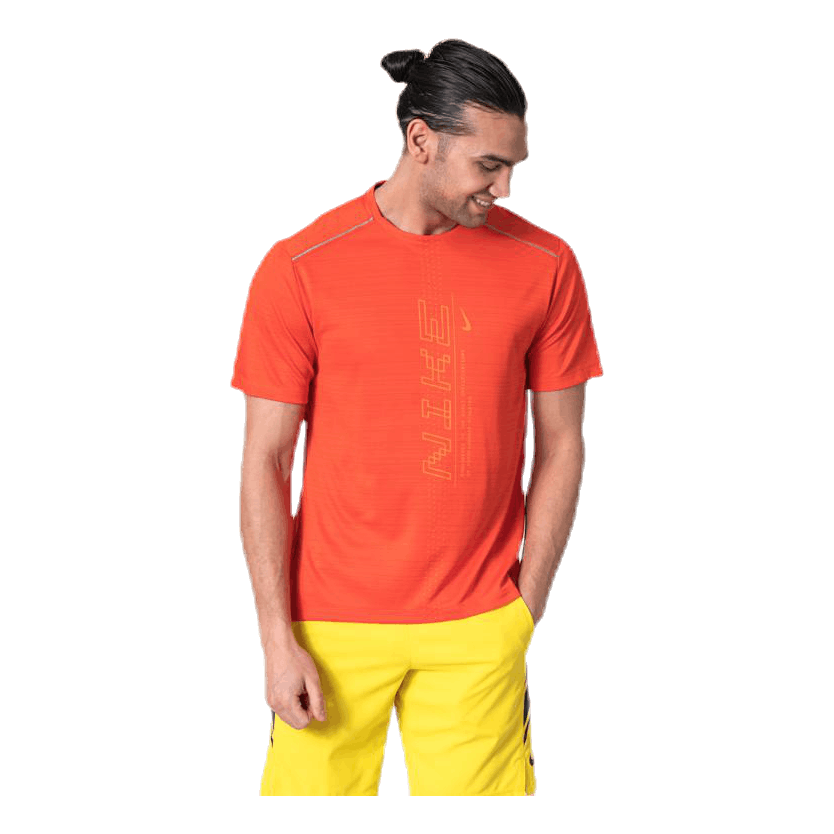 Nike Dry Miler SS Future Fast Orange 3 Nike Dry Miler SS Future Fast Orange