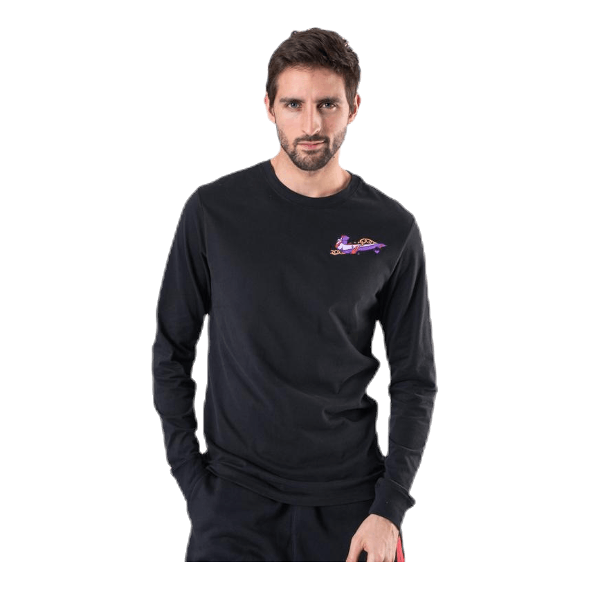 Nike Dry Tee LS Hook Black 6 Nike Dry Tee LS Hook Black - Image 4