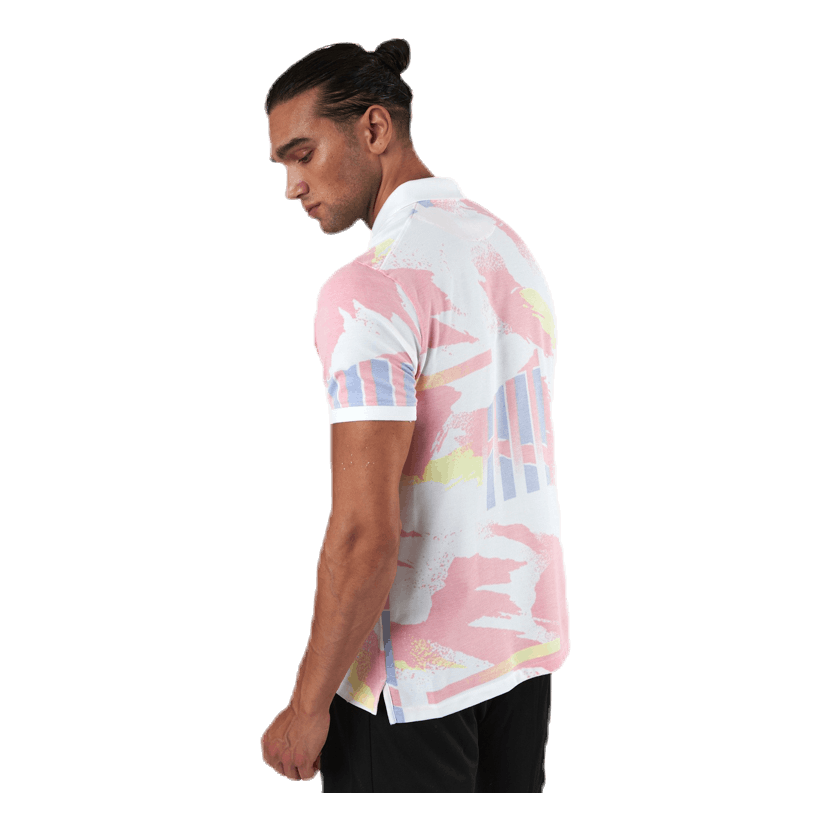 Nike Challenge Court Polo White/Red 5 Nike Challenge Court Polo White/Red - Image 3