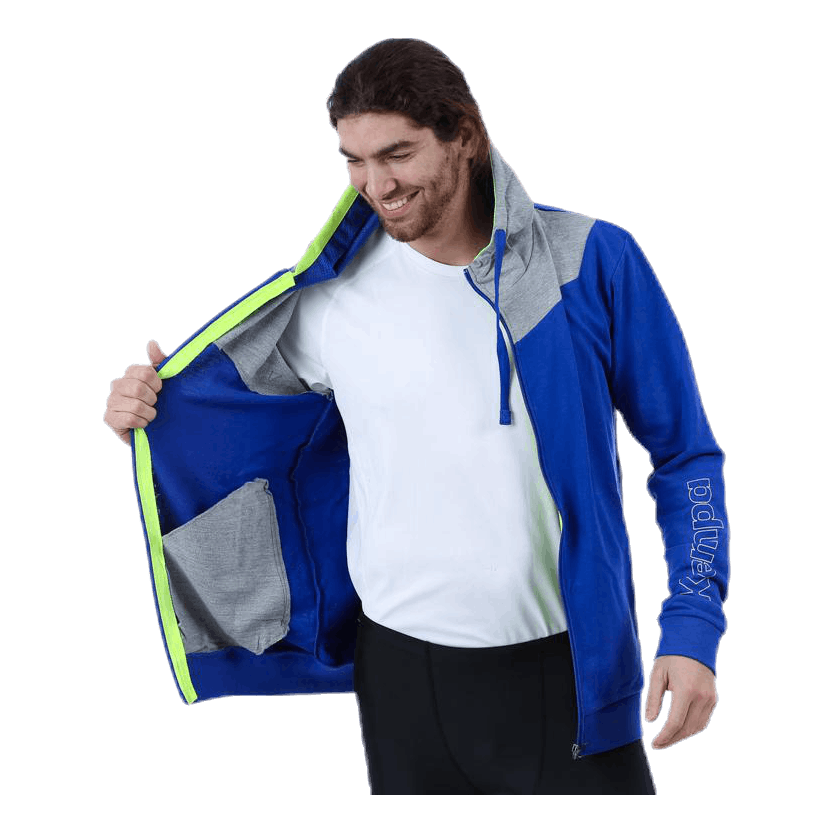 Kempa Core 2.0 Hood Jacket Blue/Grey 6 Kempa Core 2.0 Hood Jacket Blue/Grey - Image 4