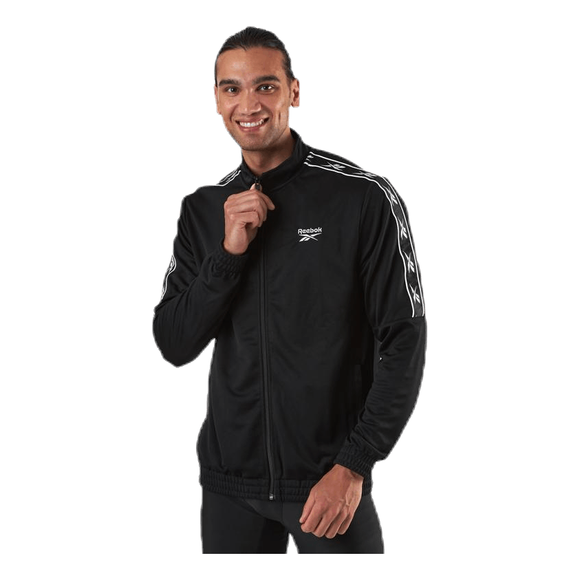 Reebok Classic Cl F Vector Tape Tracktop Black 3 Reebok Classic Cl F Vector Tape Tracktop Black