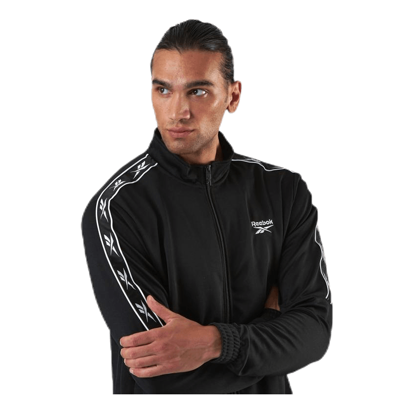Reebok Classic Cl F Vector Tape Tracktop Black 7 Reebok Classic Cl F Vector Tape Tracktop Black - Image 5