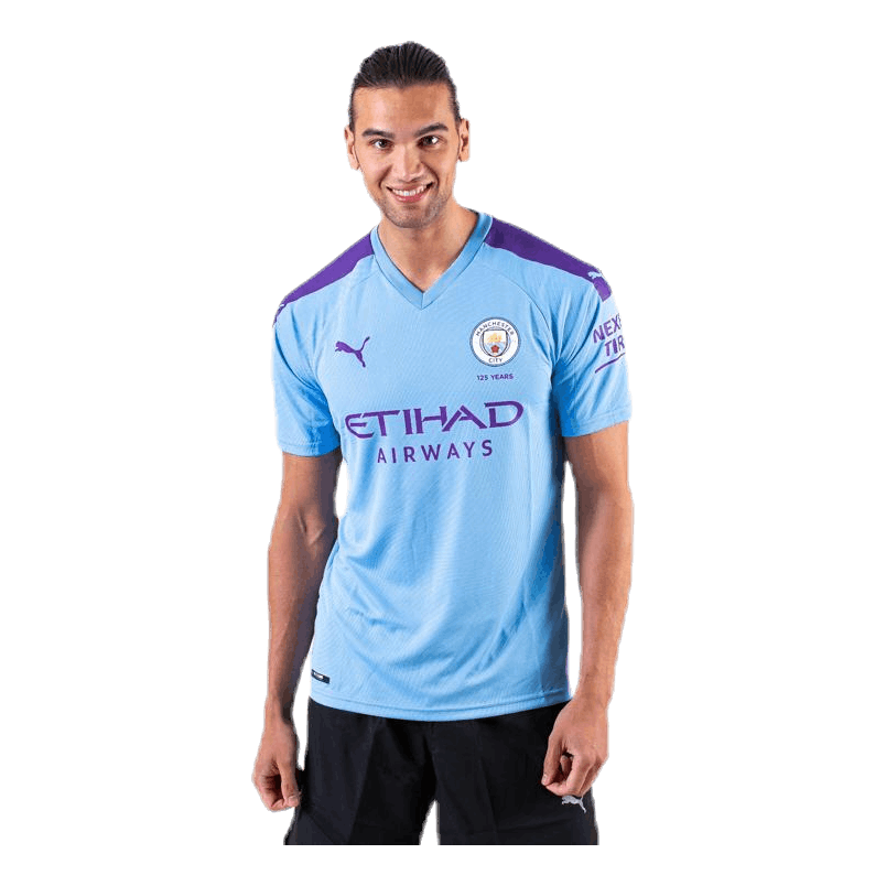 Puma MCFC HOME Shirt Blue/White 3 Puma MCFC HOME Shirt Blue/White