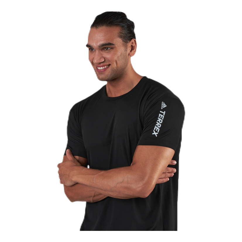 ADIDAS Agravic Allaround Tee Black 4 ADIDAS Agravic Allaround Tee Black - Image 2