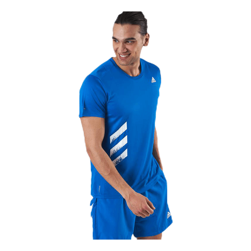 ADIDAS Run It Tee PB Blue 6 ADIDAS Run It Tee PB Blue - Image 4