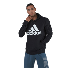 ADIDAS Mens Badge Of Sport French Terry Hoodie Black