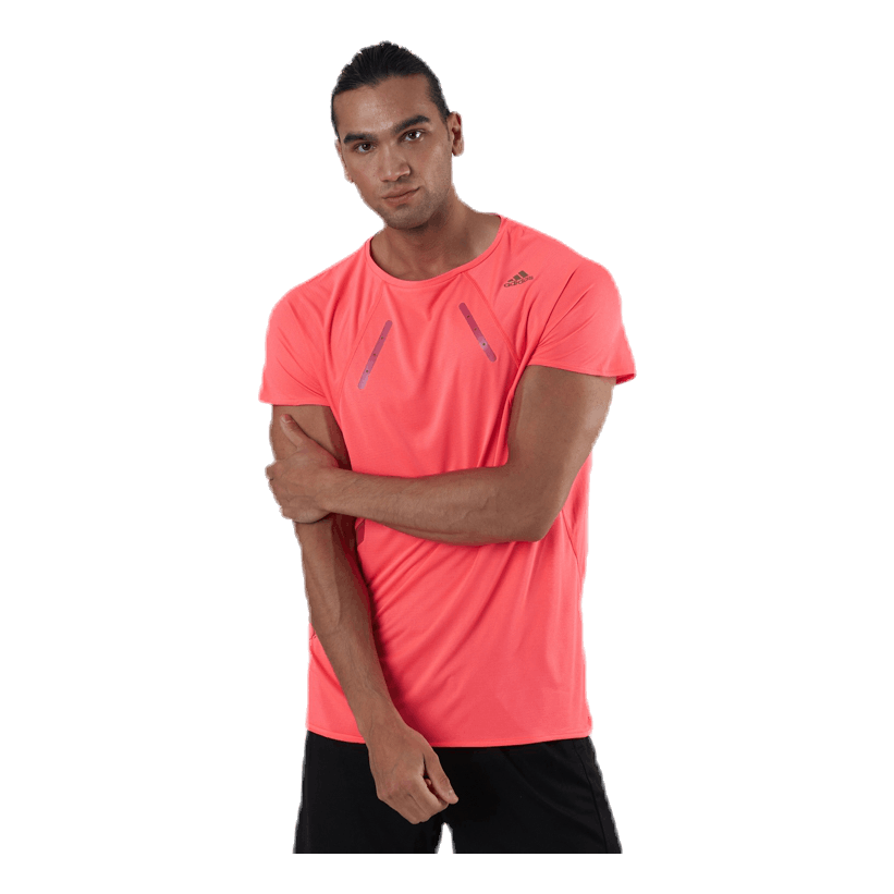 ADIDAS Heat Ready Tee Pink 3 ADIDAS Heat Ready Tee Pink