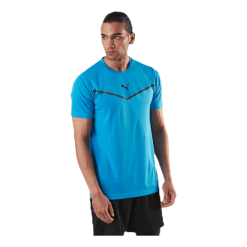 Puma Train Thermo R+ BND Short Sleeve Tee Blue