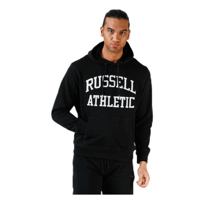 Russell Athletic Iconic Twill Hoodie Black 3 Russell Athletic Iconic Twill Hoodie Black
